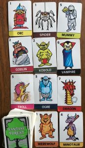 Monster card examples