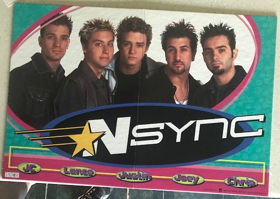unopened nsync backstage pass game