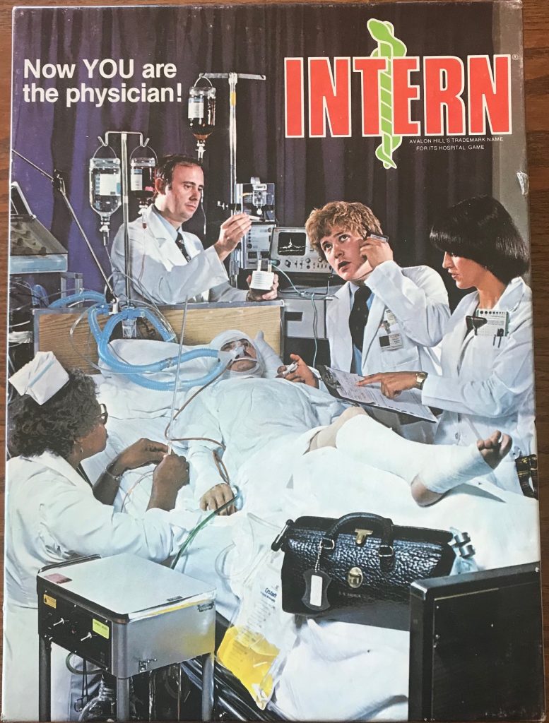 Cover shows doctors in an operating room