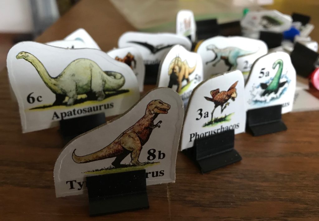 Dinosaur pawns