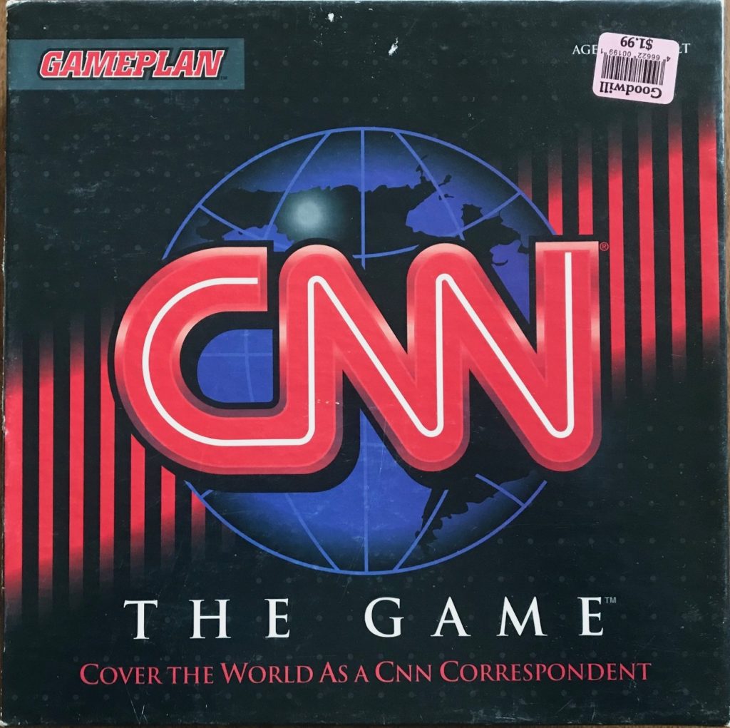 CNN logo over a globe